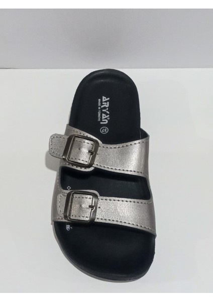 77-956 Anatomic Gri Kadın Terlik