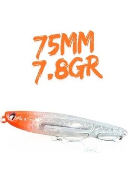 Shadow Rise Topwater 75 mm 7.8 gr Su Üstü Maket Balık C015