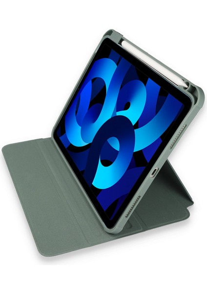Ipad Pro 11 (2021) Kılıf Starling 360 Kalemlikli Tablet Kılıf - Koyu Yeşil Bstmy