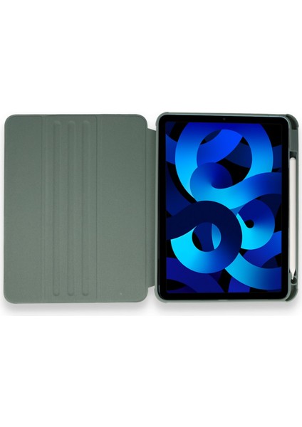 Ipad Pro 11 (2021) Kılıf Starling 360 Kalemlikli Tablet Kılıf - Koyu Yeşil Bstmy