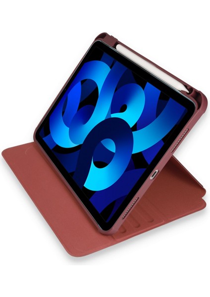 Ipad 10.2 (7.nesil) Kılıf Starling 360 Kalemlikli Tablet Kılıf - Mor Bstmy