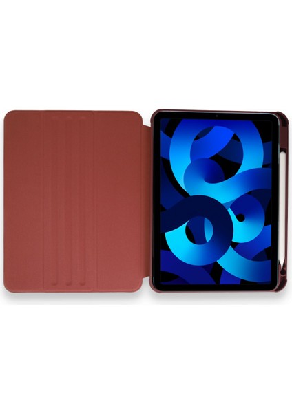 Ipad 10.2 (7.nesil) Kılıf Starling 360 Kalemlikli Tablet Kılıf - Mor Bstmy