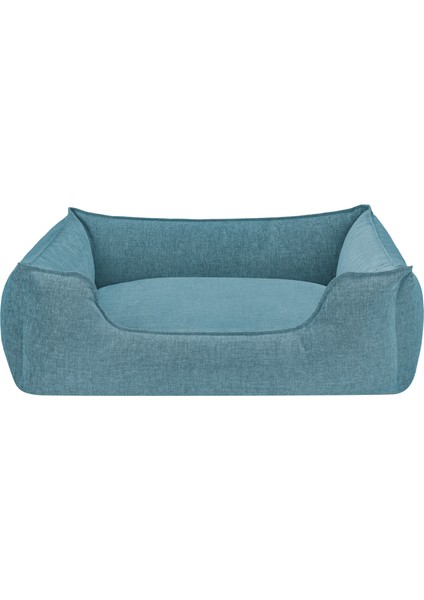 Alpha Mirandus Turkuaz Köpek Yatağı L 85X105CM Ynsmr
