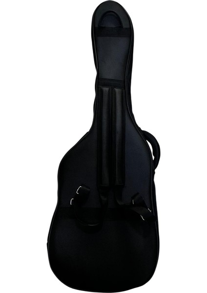 Gold Siyah Profesyonel Kalın Pedli Elektro Gitar Kılıfı