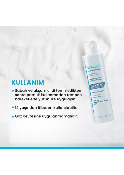 Keracnyl Lotion Yağlı Ve Akneli Cilt Arındırıcı Losyon 200ml