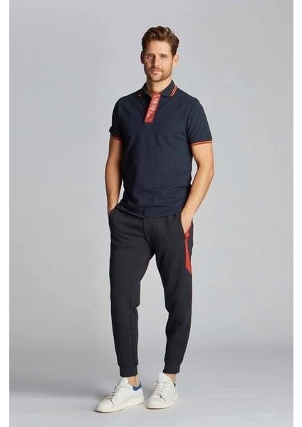 Ruck & Maul Erkek Eşofman Alt 23317-166 Navy Blue
