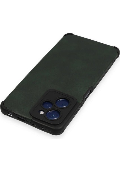 Xiaomi Redmi Note 12 Pro 5g Kılıf Loop Deri Silikon - Yeşil Bstmy