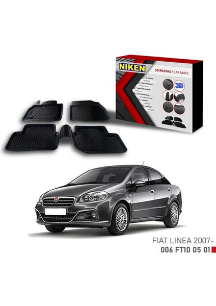 3D Paspas Fiat Linea 2007- Ynsmr