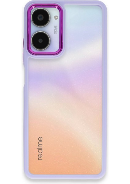 Realme 10 Pro 5g Kılıf Dora Kapak - Lila Bstmy