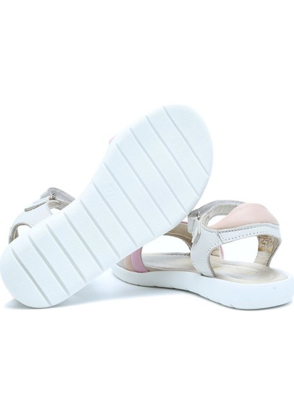 S24V024 Kifidis-Kids Kız Çocuk Deri Sandalet 24-30