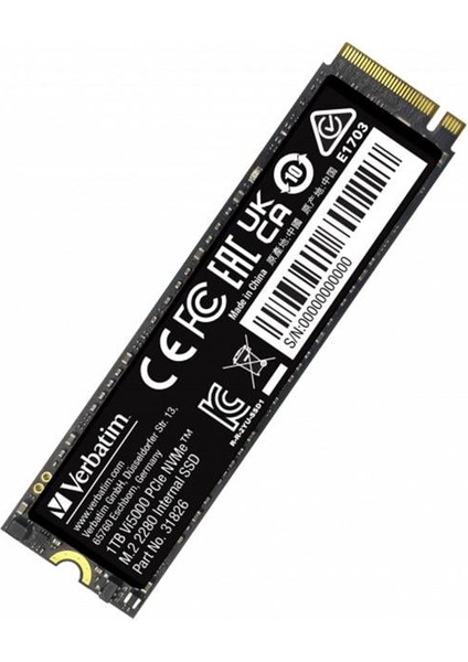 1tb Vı 5000 Pcıe4 Nvme M.2 SSD (Okuma 5000MB / Yazma 4500MB) fiyatları