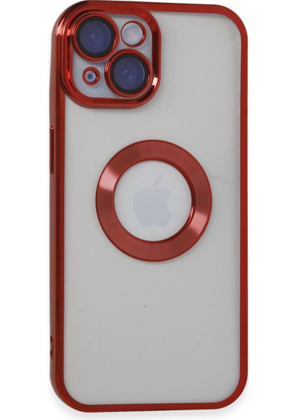 Iphone 15 Kılıf Slot Silikon - Kırmızı Bstmy