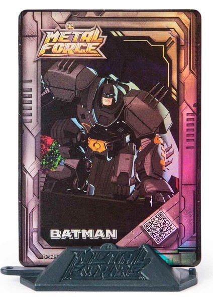 Dc Metal Force Batman Zırhlı Figür - Batman