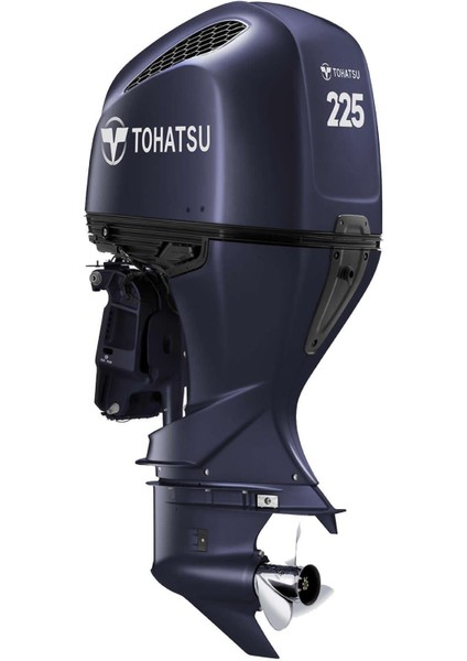 Mfs 225D Xu Ekstra Uzun Şaft Marşlı Trimli x Long Ters Beyaz 4 Zamanlı Deniz Motoru
