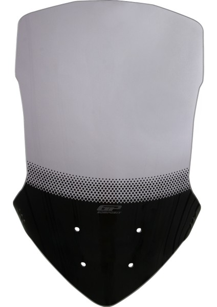 Honda Nc 700 S / Nc 750 S 2012-2020 Uyumlu Baskılı Ön Cam Füme 51 cm