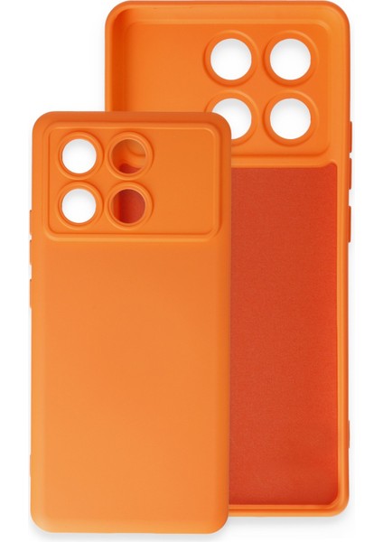 Xiaomi Poco X6 Pro Kılıf Nano Içi Kadife Silikon - Gri Bstmy