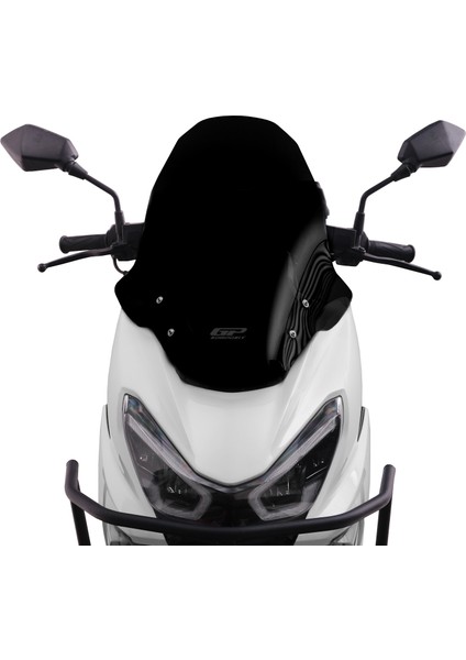 Rks Newlight 125 Pro 2022-2024 Uyumlu Ön Cam Siyah 60 cm
