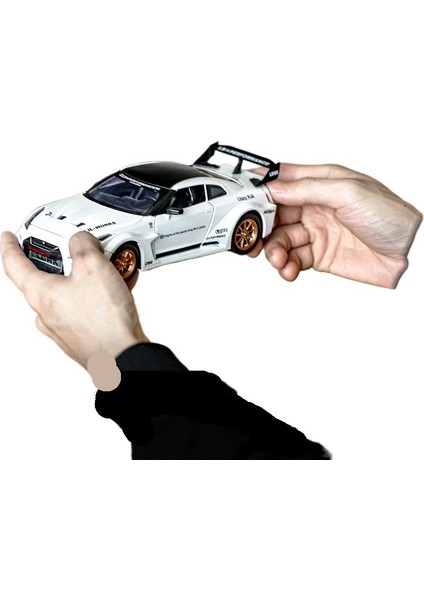1:24 Nissan Gtr-Csr2 Alaşım Araba Modeli Süsleri (Yurt Dışından)
