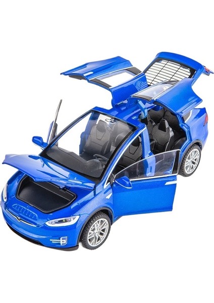 1:32 Tesla Model x Kapı Alaşım Araba Modeli (Yurt Dışından)
