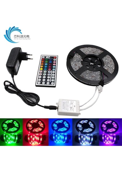 Şerit LED 5 Metre Kumandalı Animasyonlu Rgb