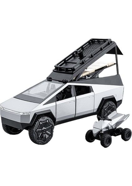 1/24 Tesla Kamp Kamyoneti Rv Alaşım Araba Modeli (Yurt Dışından)