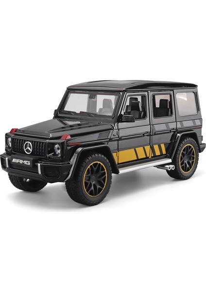 1:24 Alaşım Araba Modeli Geri Çekme Simülasyonu Off-Road Modeli (Yurt Dışından)