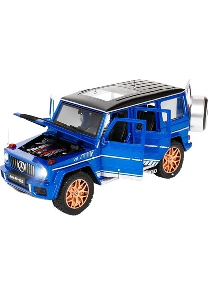1:24 Alaşım Araba Modeli Geri Çekme Simülasyonu Off-Road Modeli (Yurt Dışından)