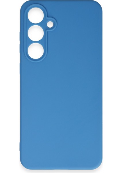 Samsung Galaxy S24 Fe Kılıf First Silikon - Mavi Bstmy modelleri