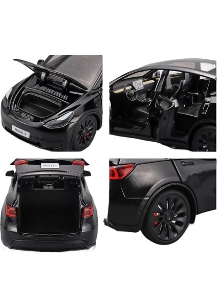 1/24 Tesla Modeli Y Modeli Alaşım Araba Modeli (Yurt Dışından)