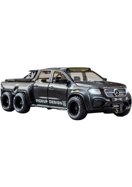 1:28 Mercedes-Benz X-Class Exy 6x6 Alaşımlı Arazi Aracı Modeli (Yurt Dışından)