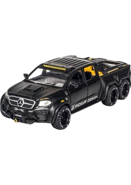 1:28 Mercedes-Benz X-Class Exy 6x6 Alaşımlı Arazi Aracı Modeli (Yurt Dışından)