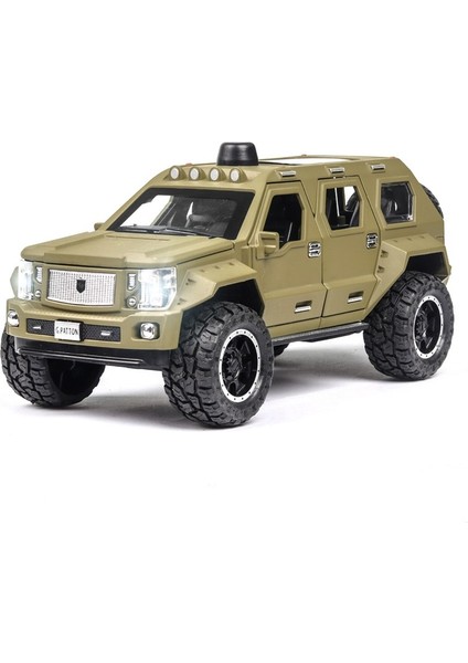 1:24 George Patton Alaşım Araba Modeli Süsler Çocuk Oyuncak (Yurt Dışından)