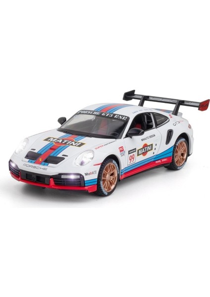 1:24 Porsche 911GT3 Rsr Parça Versiyonu Alaşım Spor Araba Modeli Çocuk Oyuncak (Yurt Dışından)
