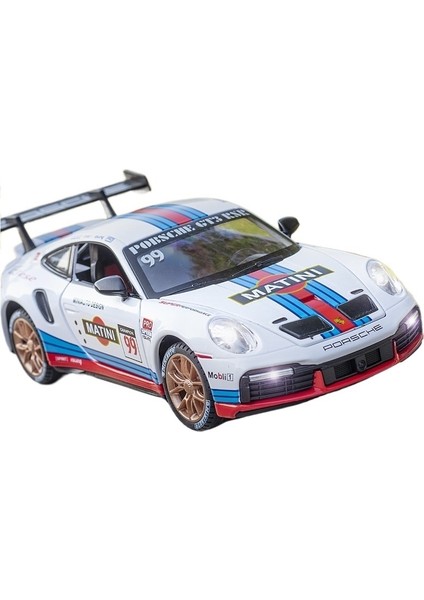 1:24 Porsche 911GT3 Rsr Parça Versiyonu Alaşım Spor Araba Modeli Çocuk Oyuncak (Yurt Dışından)