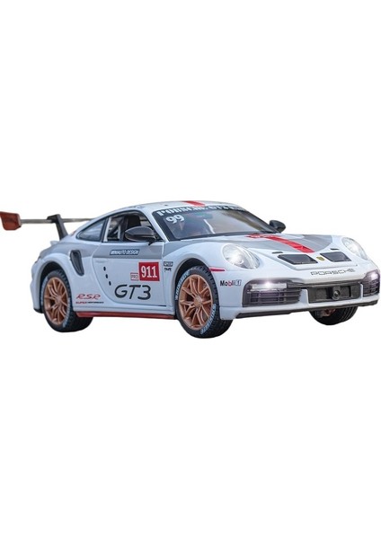 1:24 Porsche 911GT3 Rsr Parça Versiyonu Alaşım Spor Araba Modeli Çocuk Oyuncak (Yurt Dışından)