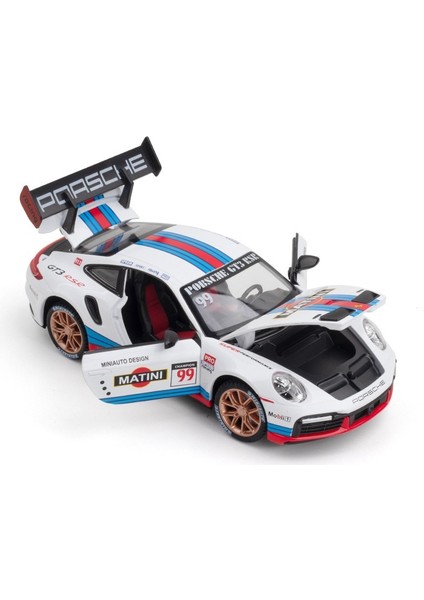 1:24 Porsche 911GT3 Rsr Parça Versiyonu Alaşım Spor Araba Modeli Çocuk Oyuncak (Yurt Dışından)