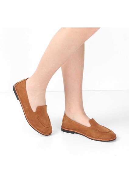 Kadın Taba Süet Deri Ayakkabı fiyatları