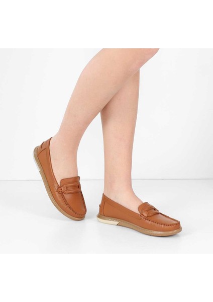 Kadın Taba Deri Ayakkabı fiyatları