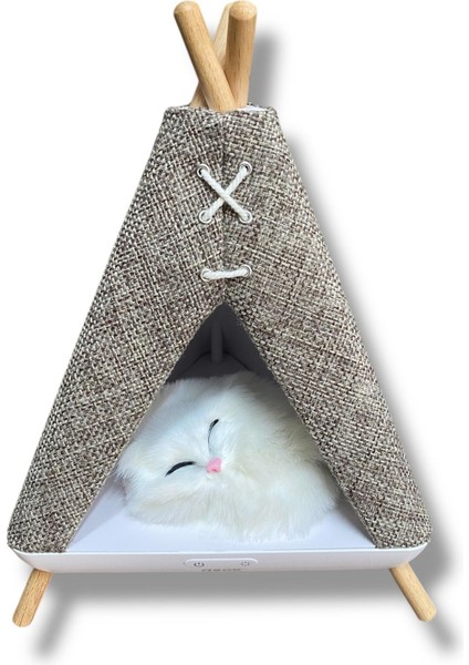 Tent Shape Kedili Masa Lambası, Gece Lambası