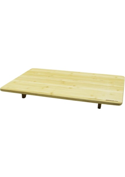 Ahşap Bambu Kesme Tahtası Kesim Panosu Ayaklı Sofra 40X60X7CM