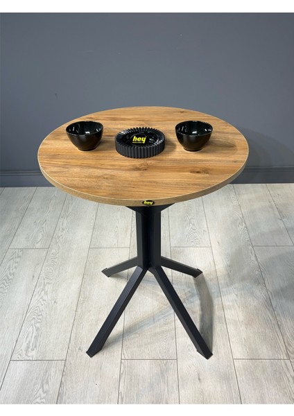 Ikra Yuvarlak Balkon Masası Mutfak Yemek Masası 60 cm modelleri