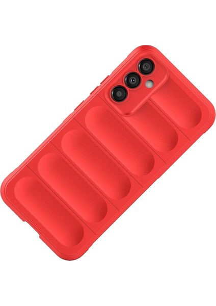 Samsung Galaxy A05S Kılıf Optimum Silikon - Kırmızı Bstmy modelleri