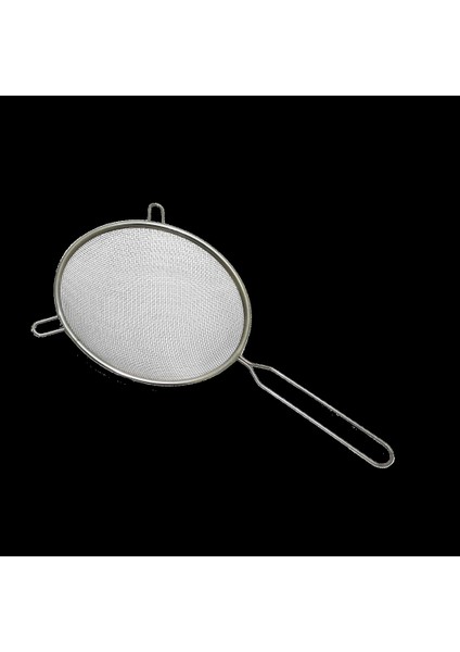 18CM Tel Süzgeç Metal Saplı Kulaklı
