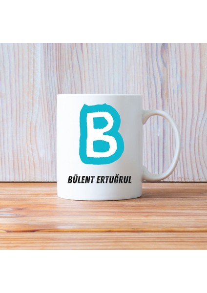 Kişiye Özel Baş Harf ve Isimli Kupa Bardak modelleri