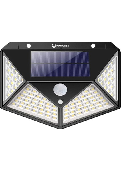 Güneş Enerjili 4’ Adet LED Sensörlü Duvar Lambası – Elektriksiz Aydınlatma & IP65 Su Geçirmez