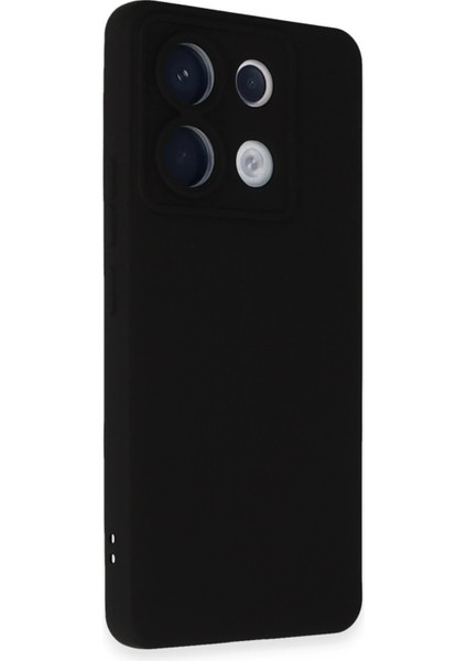 Xiaomi Redmi Note 13 Pro 5g Kılıf Nano Içi Kadife Silikon - Siyah Bstmy