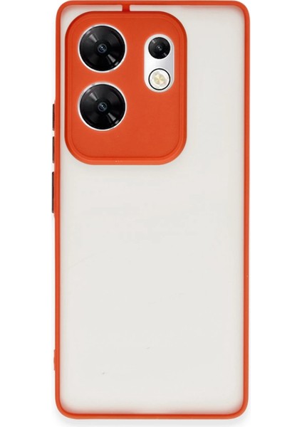 Infinix Zero 30 4g Kılıf Montreal Silikon Kapak - Kırmızı Bstmy