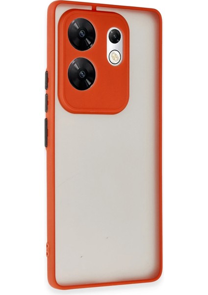 Infinix Zero 30 4g Kılıf Montreal Silikon Kapak - Kırmızı Bstmy