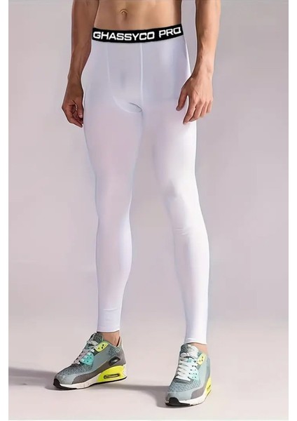 Erkek Basketbol Bisiklet Fitness Koşu Ultra Esnek Spor Tayt