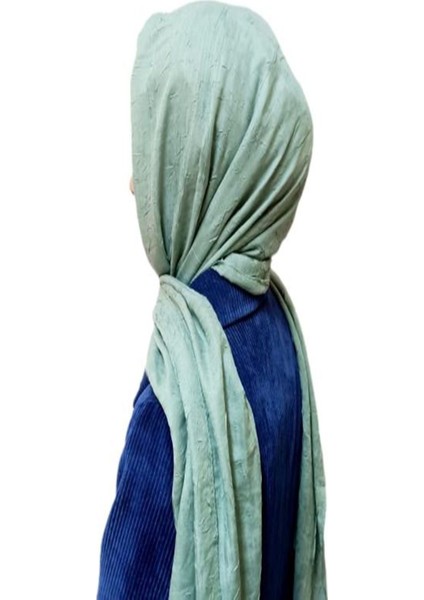 Bambu Kraş Şal Hafif Ütü Gerektirmez Rahat Hijab Tesettür Şal